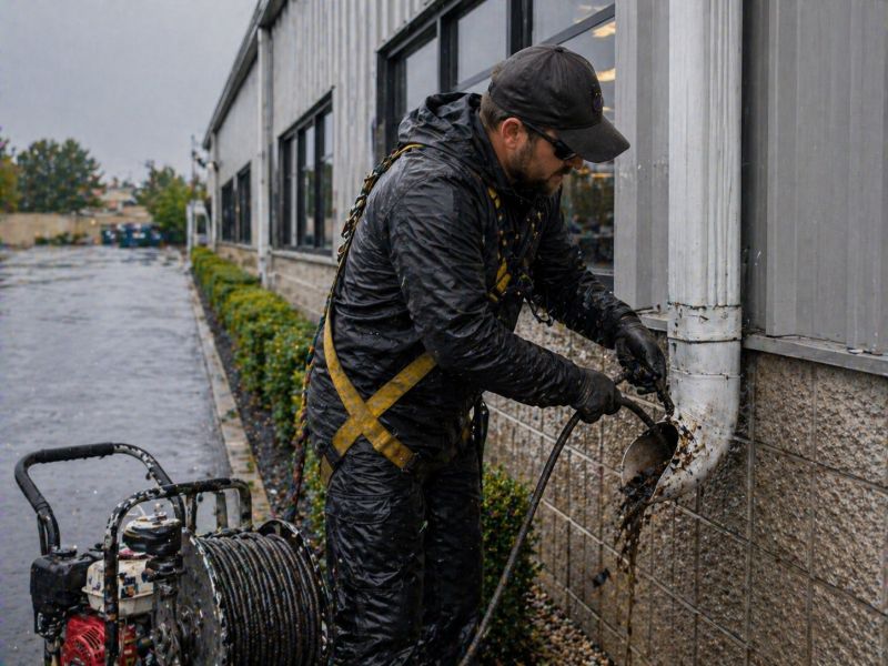 Commercial Gutter Maintenance in Roseville, CA